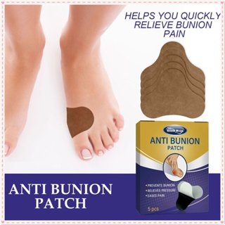 South Moon 5 Patches Anti-Bunion Patch แก้ไขเท้าบรรเทาอาการปวดบวมไม่สบาย Bunion Valgus Patch Natural Herbal Treatment Body Care JOYFEEL