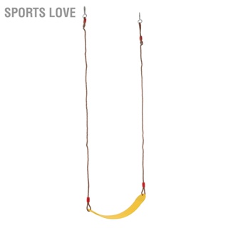 Sports Love Playset Swing Nylon เชือกปรับได้ ปลอดภัย แข็งแรง ทนทาน ป้องกันการเสียรูป ทนต่อการกัดกร่อน Kids