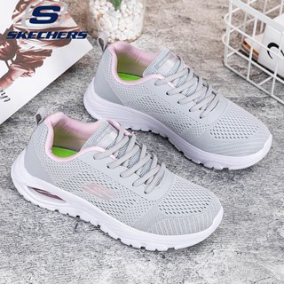 【Air Cushion】skechers_ รองเท้าผ้าใบลําลอง กันลื่น น้ําหนักเบา สําหรับสตรี