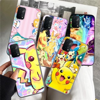 P256 เคสโทรศัพท์มือถือ แบบนิ่ม ลายการ์ตูนปิกาจู สําหรับ Realme 2 A5 3 Pro 5 5i 5s Q 6 6i 7 7i