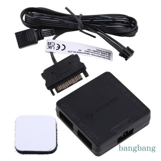 Bang HUB เมนบอร์ดแปลงไฟ 5V เป็น 12V พร้อมสายเคเบิลอะแดปเตอร์ RGB 3 PIN สําหรับ MSI