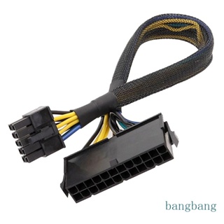 Bang สายเคเบิลอะแดปเตอร์พาวเวอร์ซัพพลาย PVC 24-Pin เป็น 10-Pin คุณภาพสูง สําหรับ Lenovo PCs