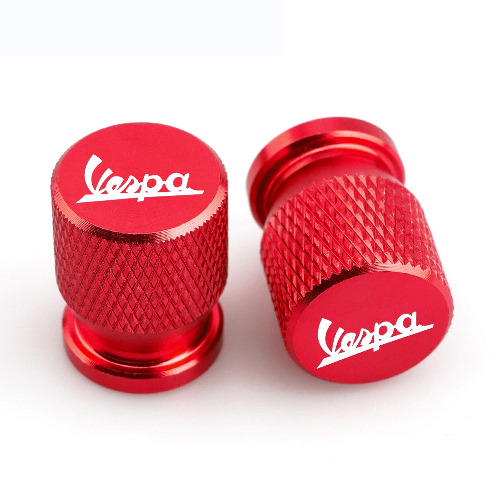 ฝาครอบวาล์วยางรถจักรยานยนต์ สําหรับ Piaggio Vespa Primavera Sprint Primara Scooter GTS GTV LX 60 125 250 300