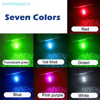 Gentlehappy โคมไฟฉุกเฉิน LED USB ขนาดเล็ก หลากสี สําหรับตกแต่งภายในรถยนต์