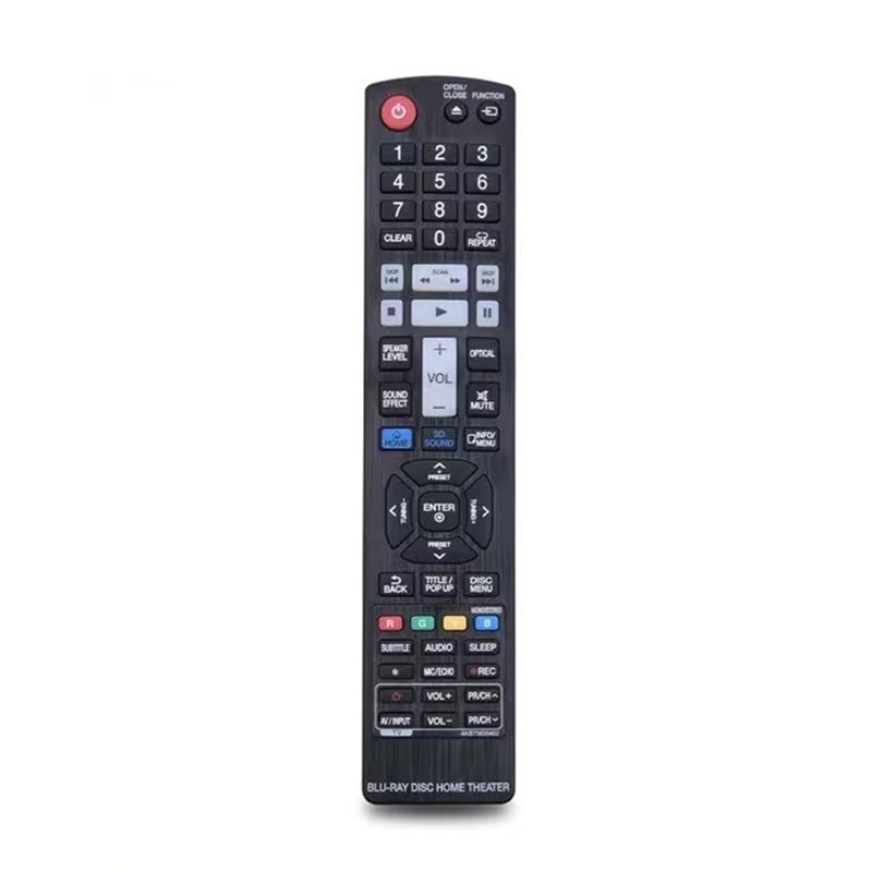 สําหรับ LG 3D โฮมเธียเตอร์ Blu-ray DVD BH9630TW S93T2-FL S93T2-W W3-2 S93T4-FR BH9320H BH7220BW BH7520TW BB5520S เครื่องเล่นรีโมทคอนโทรล AKB5520S173635402 อะไหล่เปลี่ยน