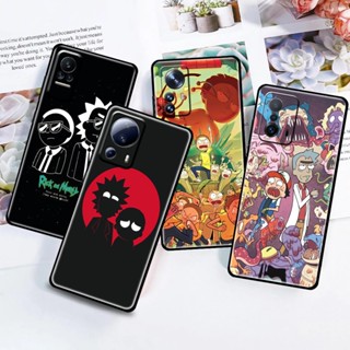 เคสโทรศัพท์มือถือซิลิโคน TPU กันกระแทก ลาย Rick Morty สําหรับ Xiaomi 12 12X 12S 8 SE LITE PRO ULTRA