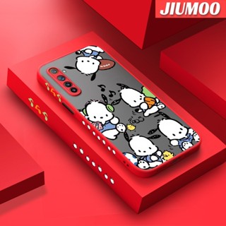 สําหรับ Realme 6 6s Narzo 6 Pro เคสการ์ตูนน่ารัก Pochacco ออกแบบใหม่ บาง ฝ้า เคสโทรศัพท์แข็ง ซิลิโคน ขอบนิ่ม เคสกันกระแทก