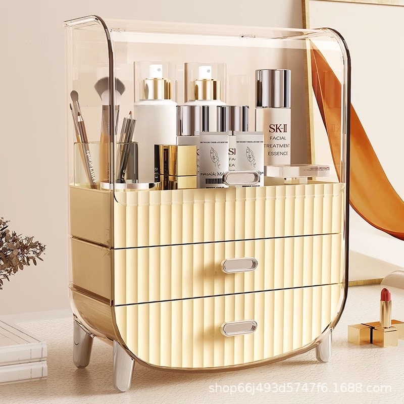 ราคาพิเศษ กล่องเก็บเครื่องสำอางค์ กล่องเก็บครีม ชั้นวางเครื่องสำอางค์ cosmetic display rack