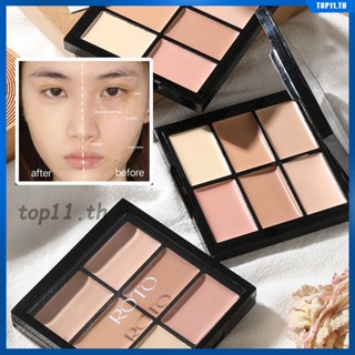 Roto 6 Colours Concealer Palette Professional Long Lasting Waterproof Makeup Face Eye Contour Face Concealer Full Coverage Face Makeup Student Women (top11.th.)