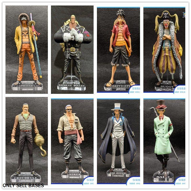 ฐานอะคริลิคใส สําหรับ DXF Fanatic Action LUFFY BUGGY LAW Douglas Bullet Crocodile SMOKER RUCCHI SABO