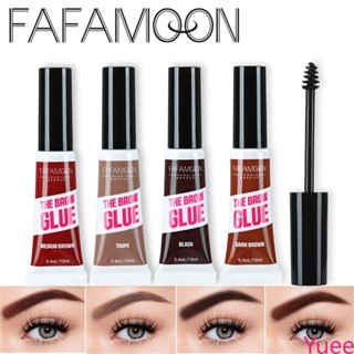 Fafamoon4 สีใหม่ครีมย้อมคิ้วสีติดทนนานไม่จางหายกันน้ำครีมย้อมคิ้วผู้หญิงเครื่องสำอางผลิตภัณฑ์ความงาม yuee