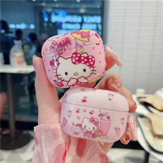 เคสหูฟัง ลายเฮลโลคิตตี้ สําหรับ AirPods 3 AirPods Pro AirPods 2 AirPods 1 case