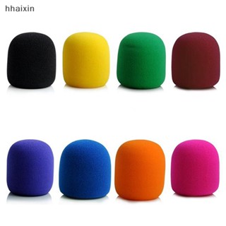 [hhaixin] โฟมฟองน้ําครอบไมโครโฟน แบบมือถือ 10 สี