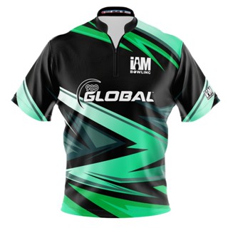 เสื้อโปโล 3D 900 Global DS Bowling Jersey 1543-9G สําหรับผู้ชาย