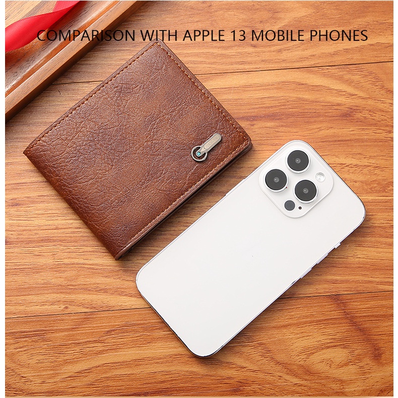 กระเป๋าสตางค์ธุรกิจหนังผู้ชาย - กระเป๋าสะพายข้างขนาดกะทัดรัดสําหรับสไตล์ลําลอง - รูปที่ 4