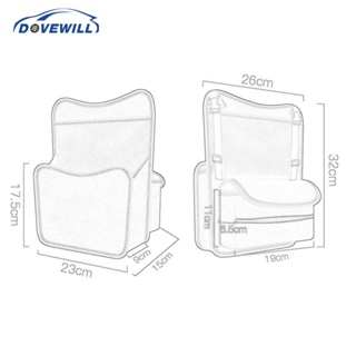 [Dovewill] กระเป๋าตาข่ายเก็บของ อเนกประสงค์ สําหรับติดเบาะหลังรถยนต์