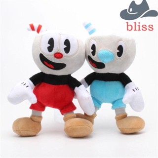 BLISS ของเล่นตุ๊กตาหุ่นหัวถ้วย แบบนิ่ม เหมาะกับของขวัญคริสต์มาส สําหรับเด็ก