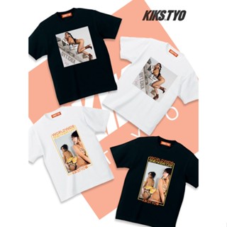 เสื้อยืดแขนสั้น พิมพ์ลาย Kikstyo supreme สไตล์ญี่ปุ่น และอเมริกา แนวสตรีท สําหรับผู้ชาย