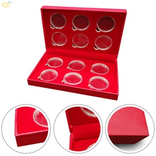 【VARSTR】Coin Storage Box High Compactness High Transparency Protection Coin Storage Case