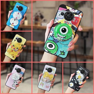 Original Anti-dust Phone Case For Sharp Aquos R8/SH-52D Shockproof Waterproof protective glisten Cartoon Cute TPU Silicone