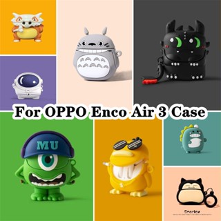 【คุณภาพสูง】เคสหูฟัง แบบนิ่ม ลายการ์ตูน สําหรับ OPPO Enco Air 3 OPPO Enco Air 3