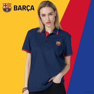 Np2 Barcelona F.C. เสื้อกีฬาโปโลลําลอง แขนสั้น ลายทีมชาติฟุตบอล คลาสสิก พลัสไซซ์ สําหรับผู้ชาย และผู้หญิง PN2