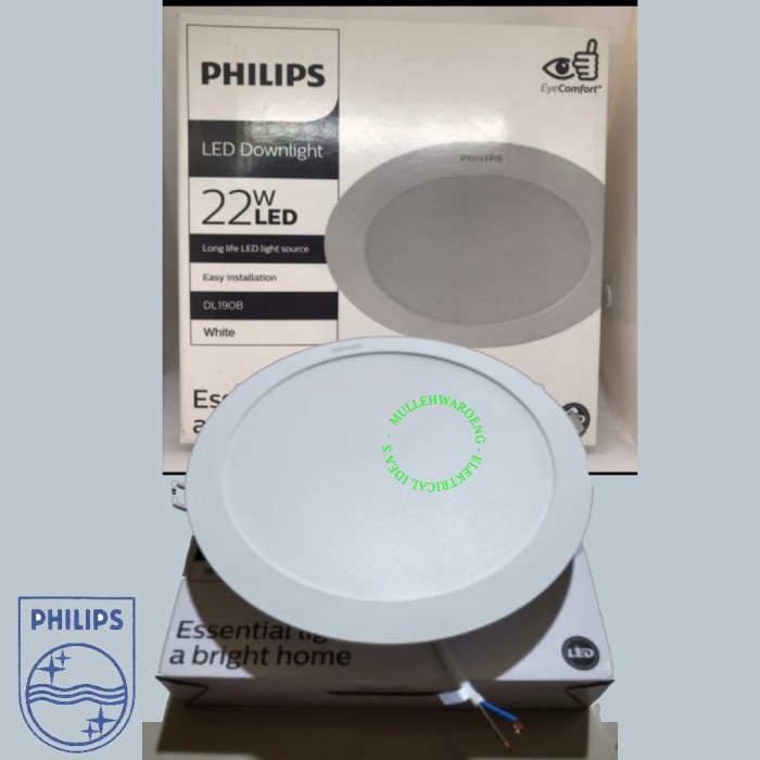 Philips DOWNLIGHT LED Emws G2 DL190B 22W 22watt 8 นิ ้ ว โคมไฟทรงกลม