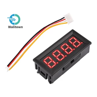 พอร์ตอนุกรม RS485 0.56 นิ้ว LED หน้าจอ 4 บิต PLC MODBUS