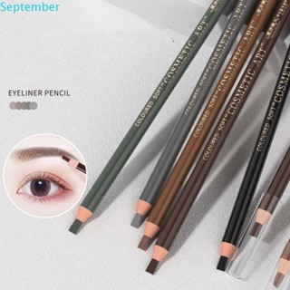 September ดินสอเขียนคิ้ว กันน้ํา ธรรมชาติ ทินท์คิ้ว เครื่องมือแต่งหน้า ติดทนนาน Microblading