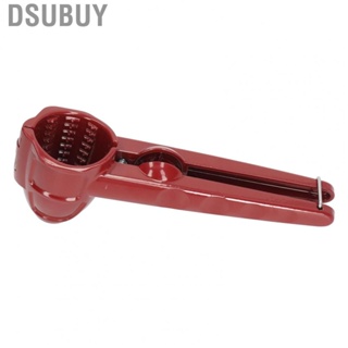 Dsubuy Nut Opener Nutcracker Tool Aluminum Multifunction Red Cup Shaped for Walnut Nuts Chestnut Melon Seeds