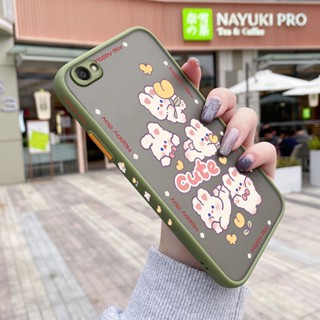 เคสโทรศัพท์มือถือ ซิลิโคนนิ่ม กันกระแทก ลายการ์ตูนกระต่ายน่ารัก สําหรับ VIVO V5 V5s V5 Lite Y67 V5 Plus