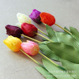 ช่อดอกทิวลิปจําลอง 7 สี สําหรับตกแต่งบ้าน
