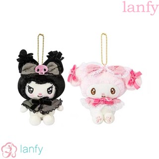 พวงกุญแจ จี้ตุ๊กตาการ์ตูนอนิเมะ My Melody Kuromi Lolitas น่ารัก เหมาะกับของขวัญ สไตล์โลลิต้า สําหรับผู้หญิง