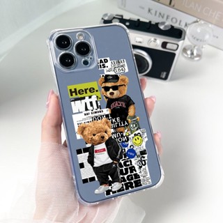 TP เคสใส กันกระแทก สำหรับ OPPO A98 A78 A58 A17 A17K Reno8T A57 4G/A77S A77 5G/A16/A16K พร้อมส่ง ลายการ์ตูน น่ารัก 029