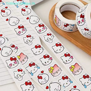 Trillioncatalpa สติกเกอร์ ลาย Hello Kitty Pachacco กันน้ํา สําหรับตกแต่งสมุดไดอารี่ 500 ชิ้น