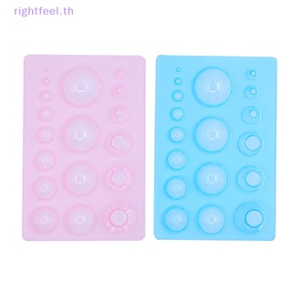 Rightfeel.th แม่พิมพ์กระดาษ รูปโดมครึ่งวงกลม สําหรับตกแต่งสมุดภาพ งานฝีมือ DIY สุ่มสี