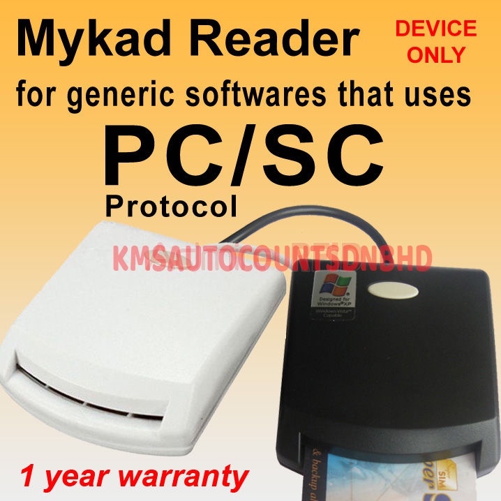 เฉพาะอุปกรณ์ - Mykad Reader สําหรับซอฟต์แวร์ที่ใช้ PCSC PC/SC เพื่ออ่านการ์ดแห่งชาติ IC NRIC Autocou