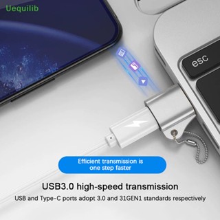 Uequilib อะแดปเตอร์แปลงสายเคเบิ้ล OTG Type C เป็น Micro USB Type C เป็น USB 3.0 OTG 1 ชิ้น