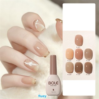 สีเจล Bole Ice Transparent Bare Color Nail Oil Gel 2023 New Workplace Milk Tea Phototherapy Nail Enhancement Japanese Jelly Nail