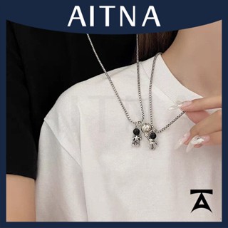 Aitina สร้อยคอ จี้นักบินอวกาศคู่รัก ที่น่าสนใจซึ่งกันและกัน