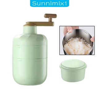 [Sunnimix1] เครื่องบดน้ําแข็ง สมูทตี้ ผลไม้ โฮมเมด DIY สําหรับเด็ก บ้าน บาร์ ร้านอาหาร