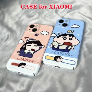 เคสโทรศัพท์มือถือแบบแข็ง กันกระแทก ลายการ์ตูนชินจัง สําหรับ Xiaomi 13 Ultra 12 Pro 12S 12T 12X Lite 11 11i Series 5G NE Mi 11X 10 10T 9