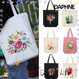 Daphne ชุดอุปกรณ์สะดึงปักผ้า ลายดอกไม้ สําหรับเย็บปักถักร้อย