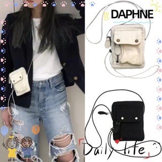 Daphne กระเป๋าสะพายไหล่ กระเป๋าเมสเซนเจอร์ ขนาดเล็ก สไตล์ฮาราจูกุ