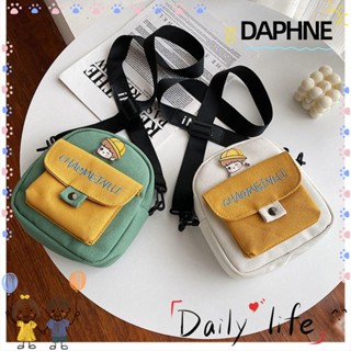 DAPHNE กระเป๋าสะพายไหล่ พิมพ์ลายการ์ตูน ลําลอง แฟชั่นสําหรับผู้หญิง