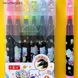 Twee ปากกาสแตมป์ ลายดาวน่ารัก สีแคนดี้ 6 สี ต่อชุด สําหรับนักเรียน