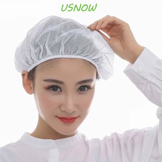 Usnow หมวกคลุมอาหาร กันฝุ่น ป้องกันไฟฟ้าสถิตย์ ระบายอากาศ