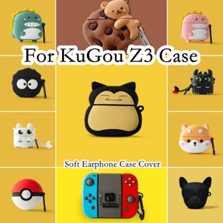 พร้อมส่ง!  เคสหูฟัง แบบนิ่ม ลายการ์ตูนหมีคุ้กกี้ สําหรับ KuGou Z3 Z3