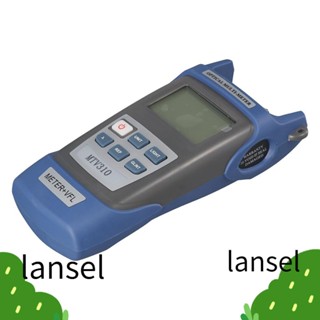 LANSEL เครื่องวัดพลังงานแสงเบอร์ออปติคอล -70 ถึง 10 dBm อุปกรณ์ทดสอบออปติก แบบพกพา ใช้แบตเตอรี่ สีฟ้า ขนาดเล็ก สําหรับวิศวกรรม