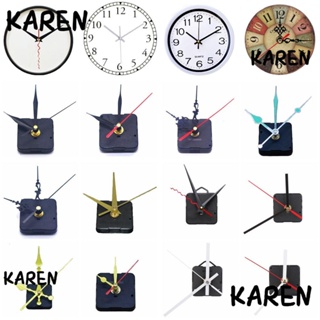 Karen อะไหล่กลไกนาฬิกาควอตซ์ แบบเปลี่ยน สําหรับตกแต่งบ้าน 1 ชุด